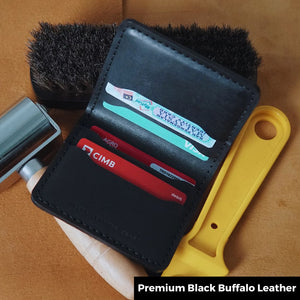 Compact Vertical Bifold Wallet